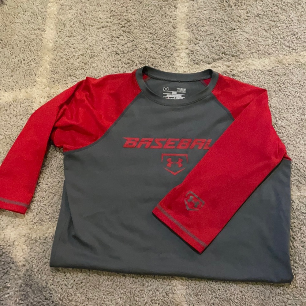 Under Armor baseball shirt